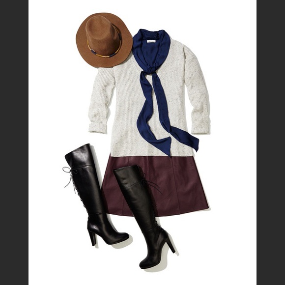 Stuart Weitzman Shoes - Stuart Weitzman
Lacemeup Leather OverThe-Knee Boot
